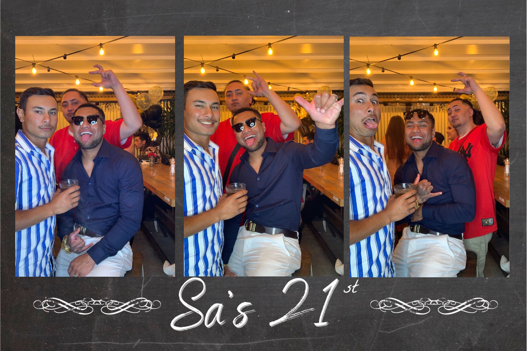 Sa's 21st | View more photos from the event at gallery.photobooth.co.nz/u/SelfieCentral/Sas-21st